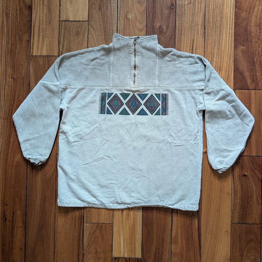 Taylor Vintage Pine Tree Pullover (XL)